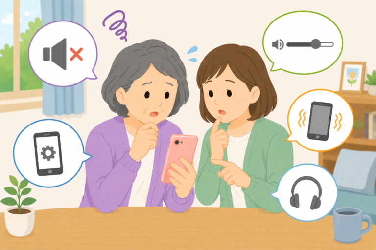 スマホの音が出ないときの確認手順｜まず見るところをやさしく解説